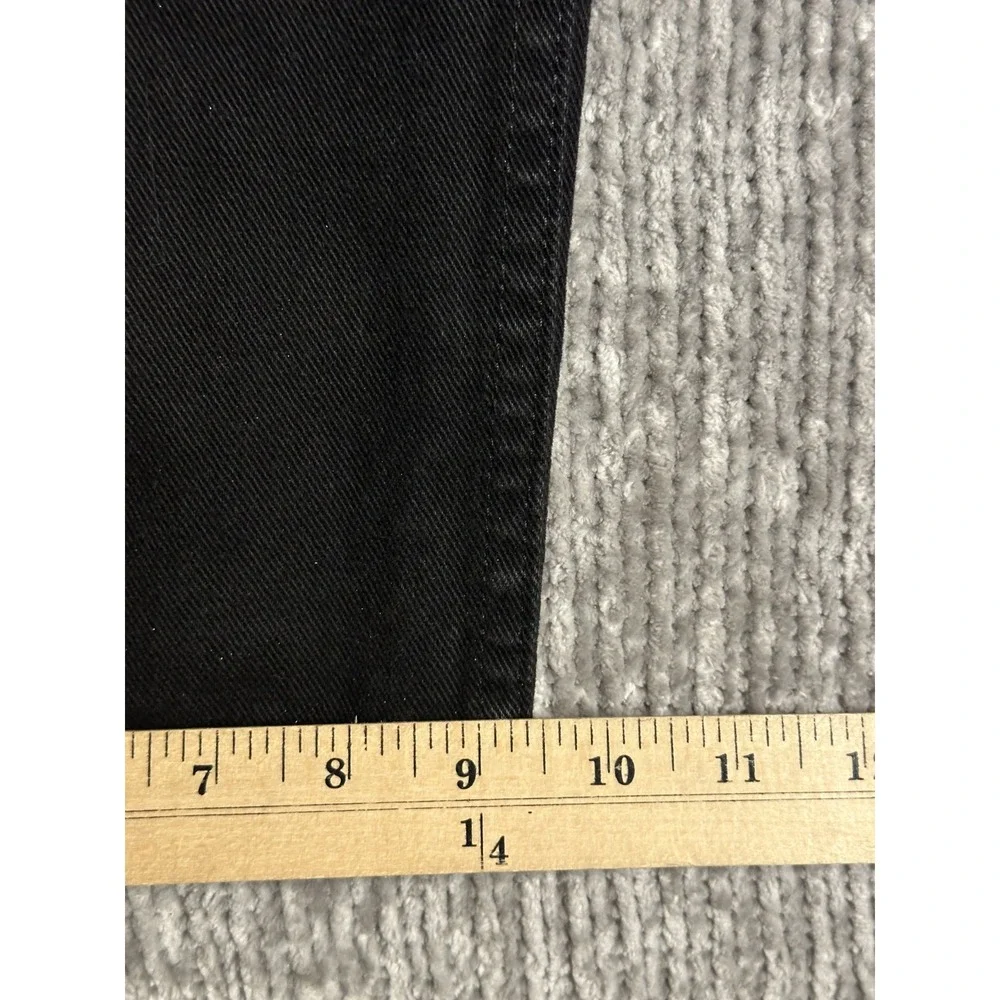 Polo Jeans Co Jeans Mens 36x32 Black Loose Baggy Y2K Ralph Lauren Vintage 90's